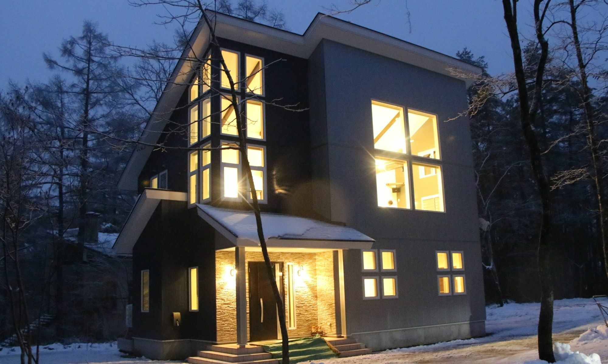 Avanti Chalet Hakuba Buitenkant foto